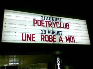 poetryclub im Lincoln Theater Worms